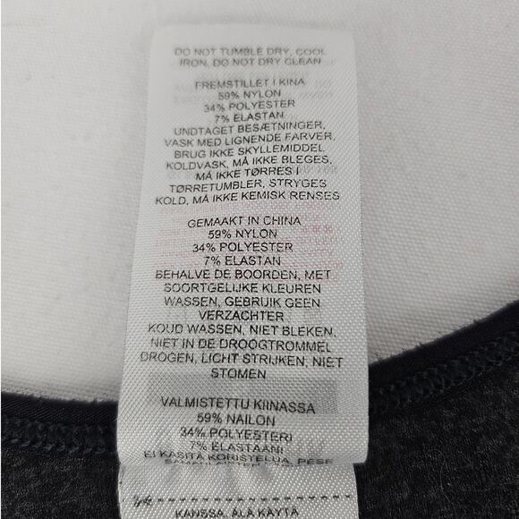 GYMSHARK WOMEN'S RACERBACK SPORTS BRA – GRAY – SIZE SMALL – SEAMLESS FIT - Picture 6 of 7